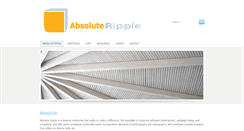 Desktop Screenshot of absoluteripple.com